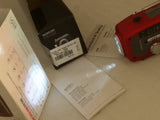 FR160 Red ETON Microlink Emergency Preparedness Radio Solar Power USB