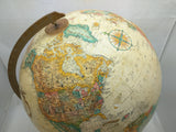 12" World Classic Globe UPRR Safety Award USA Table Top Bronze Brown