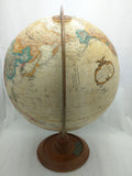 12" World Classic Globe UPRR Safety Award USA Table Top Bronze Brown
