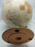 12" World Classic Globe UPRR Safety Award USA Table Top Bronze Brown