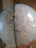 12" Replogle Floor 33" Stand World Nation Globe Series Blue Bronze