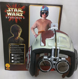 3-4 Years Anakin Skywalker Costume Halloween Pilot Pod Racer Rubies 18654 Star Wars Episode I Display