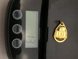 100M 14K Gold LDS Charm Moroni Book of Mormon 1.3 grams