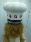 20" Chef Nutcracker Santa's Workbench Wooden Wood Large