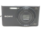 DSC-W830 20.1 MP Sony Cybershot Digital SLR Camera Black UNTESTED AS-IS