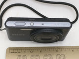 DSC-W830 20.1 MP Sony Cybershot Digital SLR Camera Black UNTESTED AS-IS