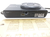 DSC-W830 20.1 MP Sony Cybershot Digital SLR Camera Black UNTESTED AS-IS