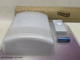 Heath Zenith SL-6140 Wireless Battery Operated Door Chime Kit - White A