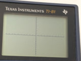 TI-81 Texas Instruments Graphing Calculator w/Cover Tested Working 30