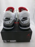 Nike Air Jordan 3 Retro NRG White Cement Free Throw Line 923096-101 Size 12