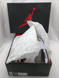 Nike Air Jordan 3 Retro NRG White Cement Free Throw Line 923096-101 Size 12