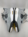 Air Jordan IV Retro 4 'Cool Grey' White Black Yellow 308497-001 Size 12