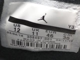 Air Jordan IV Retro 4 'Cool Grey' White Black Yellow 308497-001 Size 12