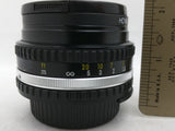 Lens Nikon Series E 50mm F1.8 Pancake Japan 52mm Hoya Filter Camera cap