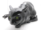 WKKW Black Cat Austria Wiener Kunstkeramische Werkstätte Busch Ludescher Ceramic Night Light