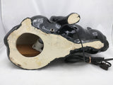 WKKW Black Cat Austria Wiener Kunstkeramische Werkstätte Busch Ludescher Ceramic Night Light