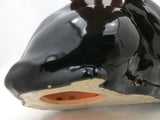 WKKW Black Cat Austria Wiener Kunstkeramische Werkstätte Busch Ludescher Ceramic Night Light