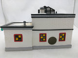 Dept 56 Snow Village 1996 HARLEY DAVIDSON MOTORCYCLE SHOP 54886 Station Garage Gas