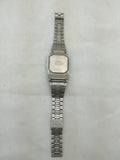 Casio Data Bank 150 DBC-1500 1477 LCD Stainless Chrome Watch Wrist