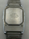 Casio Data Bank 150 DBC-1500 1477 LCD Stainless Chrome Watch Wrist