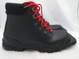 Cross Country Alico Vibram Black Leather Nordic Ski Boots 3-Pin 75MM US L 7.5 Ladies