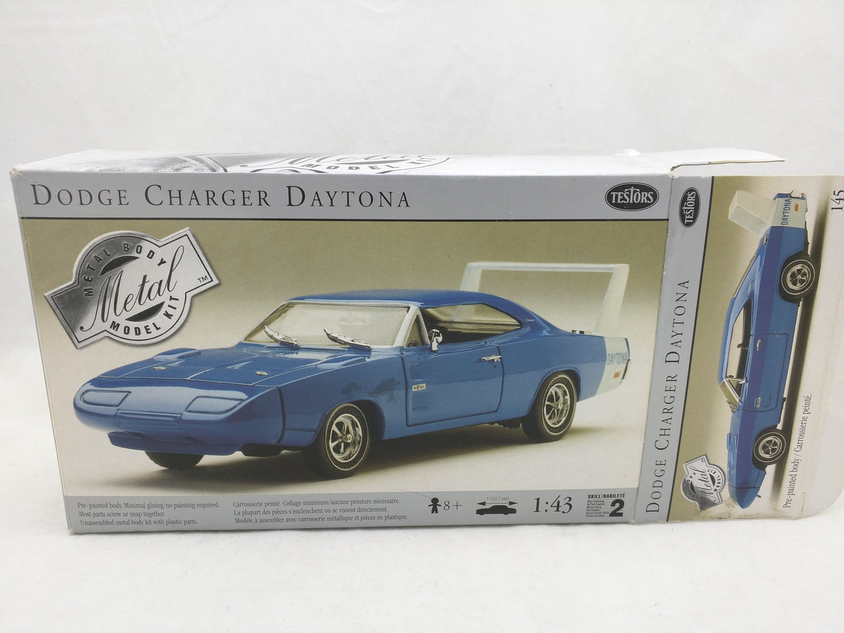 Testors Dodge Charger Daytona 1:43 Scale Metal Body Model Kit