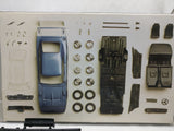 Testors Dodge Charger Daytona 1:43 Scale Metal Body Model Kit - Blue