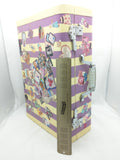 Mary Engelbreit Vintage Wheary Suitcase Lucite Handle Art Deco Chrome 1940s Luggage Decor