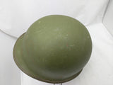 US M1 Helmet Combat Military WWII? Hinge Swivel Bale Rear Seam Steel Halloween