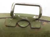 US M1 Helmet Combat Military WWII? Hinge Swivel Bale Rear Seam Steel Halloween