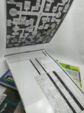 4 Dwimmermount Book Manual Dungeon Tracker Map Illustration RPG Set