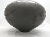 Tony Evans Design California Pottery Vase Signed Numbered Black Glaze Asian 501