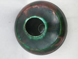 Tony Evans Design California Pottery Vase Signed Numbered Black Glaze Asian 501