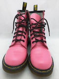 7 Doc Dr Martens 1460W AirWair Pink Patent Leather 8 Eye Ankle Boots Women