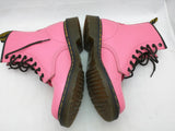 7 Doc Dr Martens 1460W AirWair Pink Patent Leather 8 Eye Ankle Boots Women