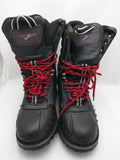 8 Motor Fist Stomper Snowmobile Boots MotorFist Event Fabric Black Gray 20247-1009.W