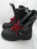 8 Motor Fist Stomper Snowmobile Boots MotorFist Event Fabric Black Gray 20247-1009.W