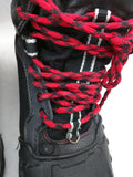 8 Motor Fist Stomper Snowmobile Boots MotorFist Event Fabric Black Gray 20247-1009.W
