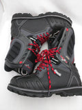 8 Motor Fist Stomper Snowmobile Boots MotorFist Event Fabric Black Gray 20247-1009.W
