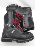 8 Motor Fist Stomper Snowmobile Boots MotorFist Event Fabric Black Gray 20247-1009.W