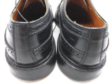 12 B FLORSHEIM Imperial Kenmoor 92604 Wingtip Dress Shoes 5 Nail V-Cleat VTG Black