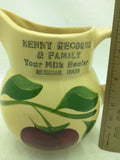 Watt 15 Apple Creamer Kenny Records & Family Meridian Idaho Your Milk Hauler Pottery Advertising