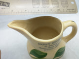 Watt 15 Apple Creamer Kenny Records & Family Meridian Idaho Your Milk Hauler Pottery Advertising