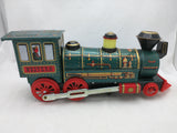 Western Tin Train Battery Operated Locomotive Modern Toy Japan