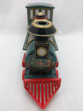 Western Tin Train Battery Operated Locomotive Modern Toy Japan