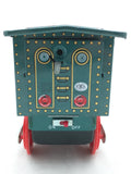 Western Tin Train Battery Operated Locomotive Modern Toy Japan