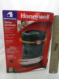 New 1500W Honeywell Manual 360 Degree Surround Heater Black Fan Forced HHF360VWM