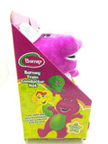 New 11" Barney Dinosaur Train Conductor Railroad Plush Kids Hat Mattel