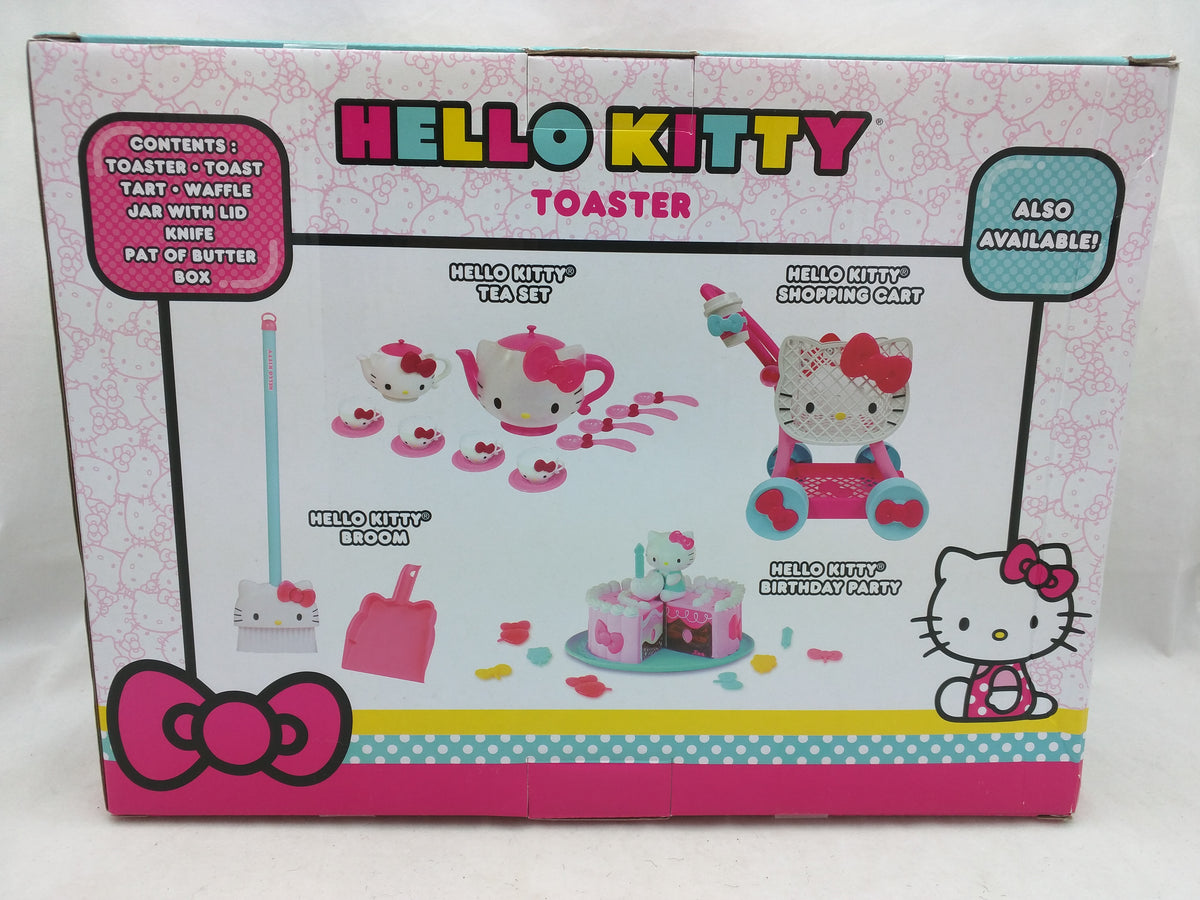 New Toaster Hello Kitty Toy 8 Pieces Preschool 3+ Sanrio Pop Up