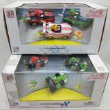 6 New Mario Kart Eight Car Figure Pull Speed Back Action 1:43 Peach Yoshi Figurine Stadlbauer